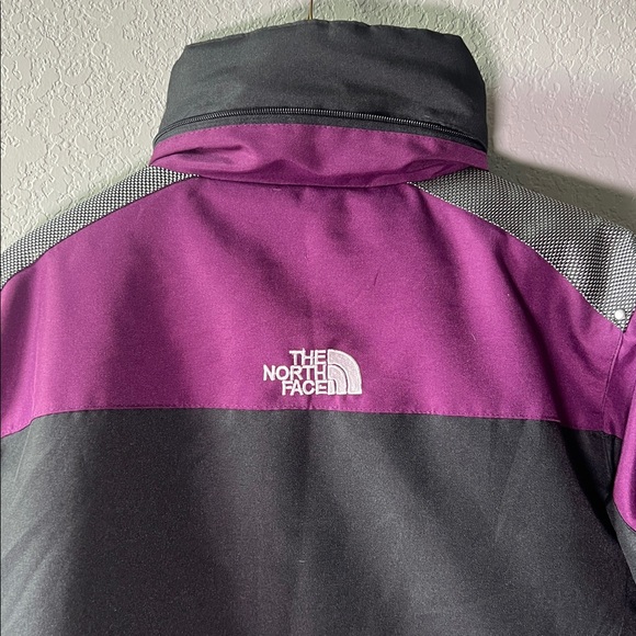 The North Face Steep Tech 550 Ski Jacket Women’s Size Large Purple & Black VTG - Picture 6 of 11